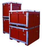 reusable shipping crates container