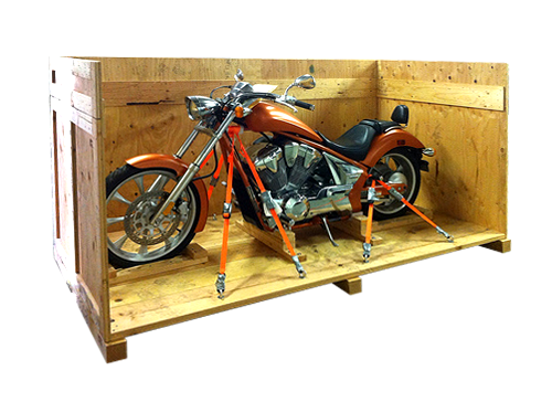 motorcycle shipping crate